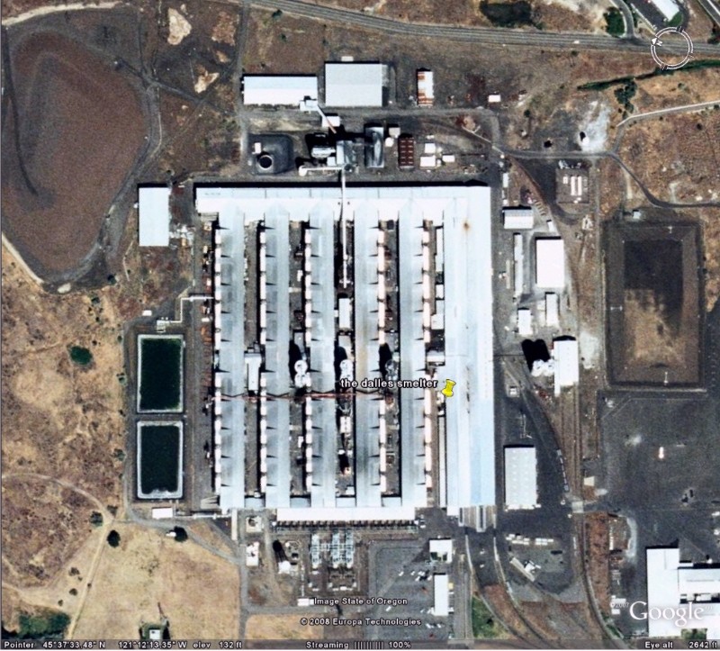 the dalles smelter